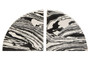 Helsa Black and White Marble Set of Two Bookends