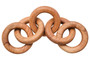 Cato Natural Wooden 5 Link Floor Decor Chain