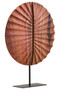 Westo Brown Wood Sculpture With Black Base