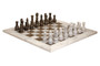 Flos White and Grey Large Marble Chess Set