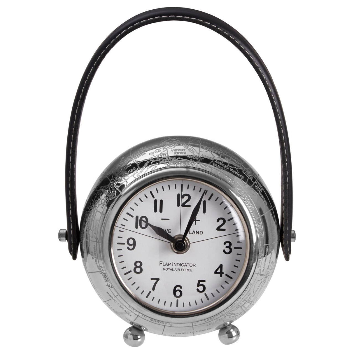 Globe Small Table Clock