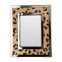 Kensington Townhouse 4In x 6In Leopard Design Photo Frame