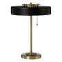 Rogano Black and Gold Table Lamp