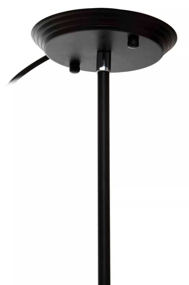 Abira Black And Silver Metal Pendant Light