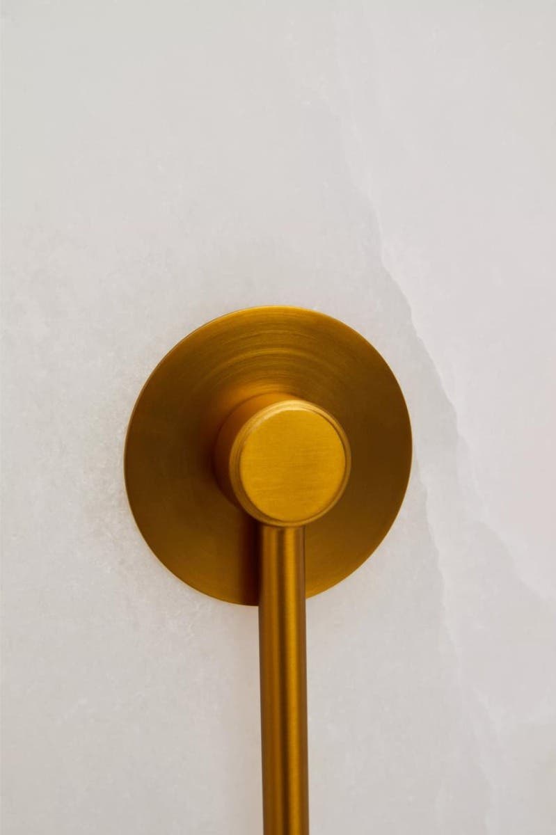 Waldorf Gold Finish Wall Light