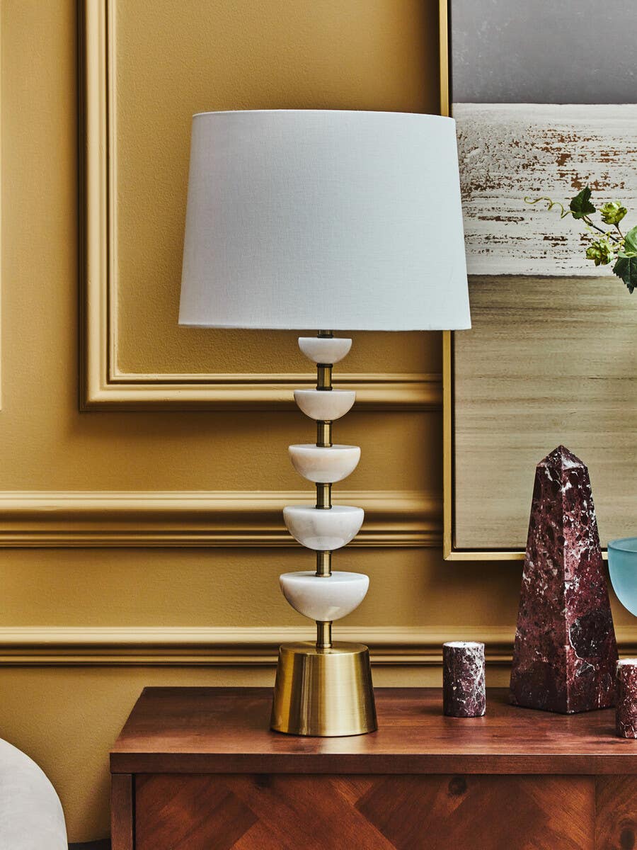 Ocala White Table Lamp
