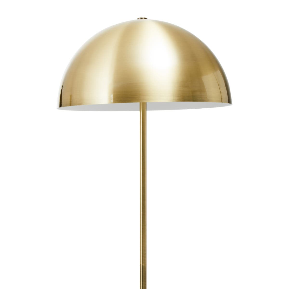 Murdoch Brushed Brass Metal Floor Lamp