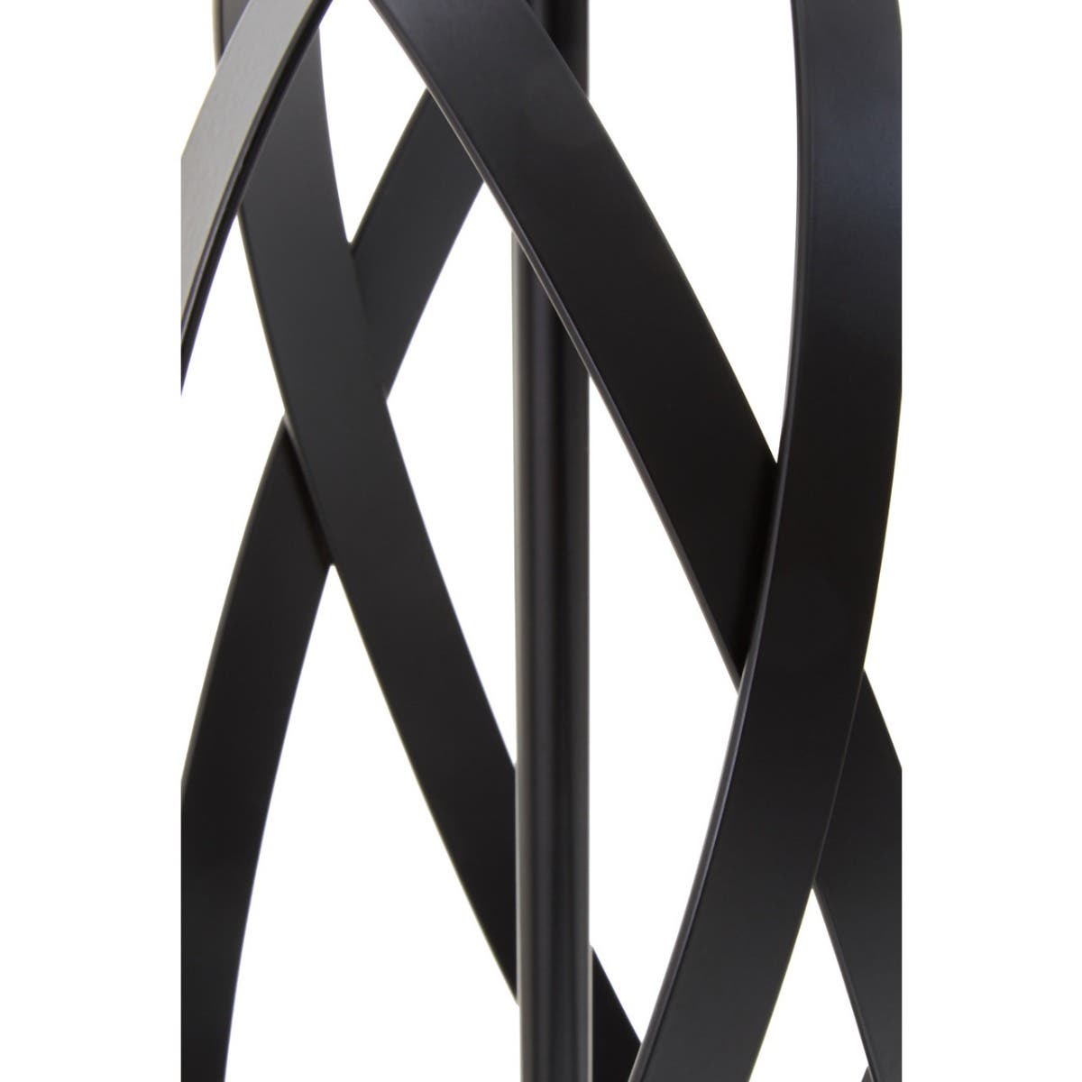 Zaina Black Cross Table Lamp