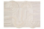 Bosie Safira Natural Hair on Leather Large Rug