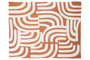 Bosie Ozella Natural And Terracotta Throw