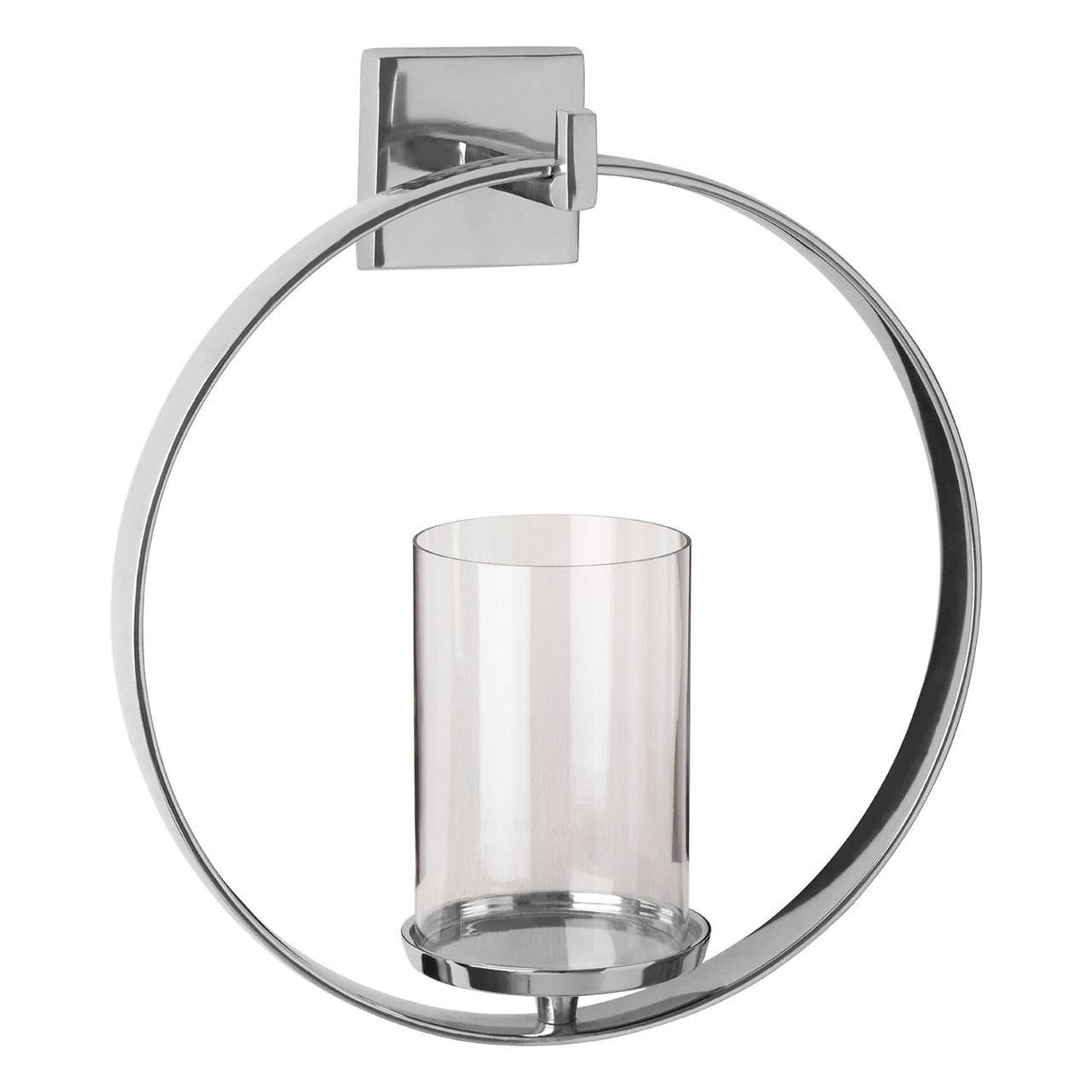 Cirqua Silver Wall Sconce