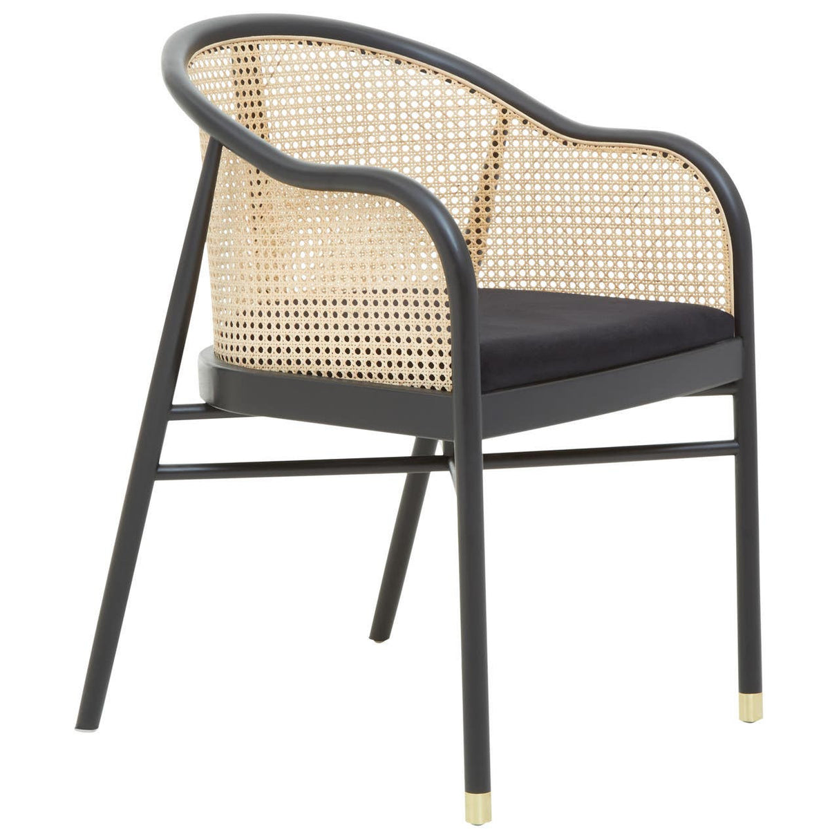 Corso Rattan Chair with Black Seat