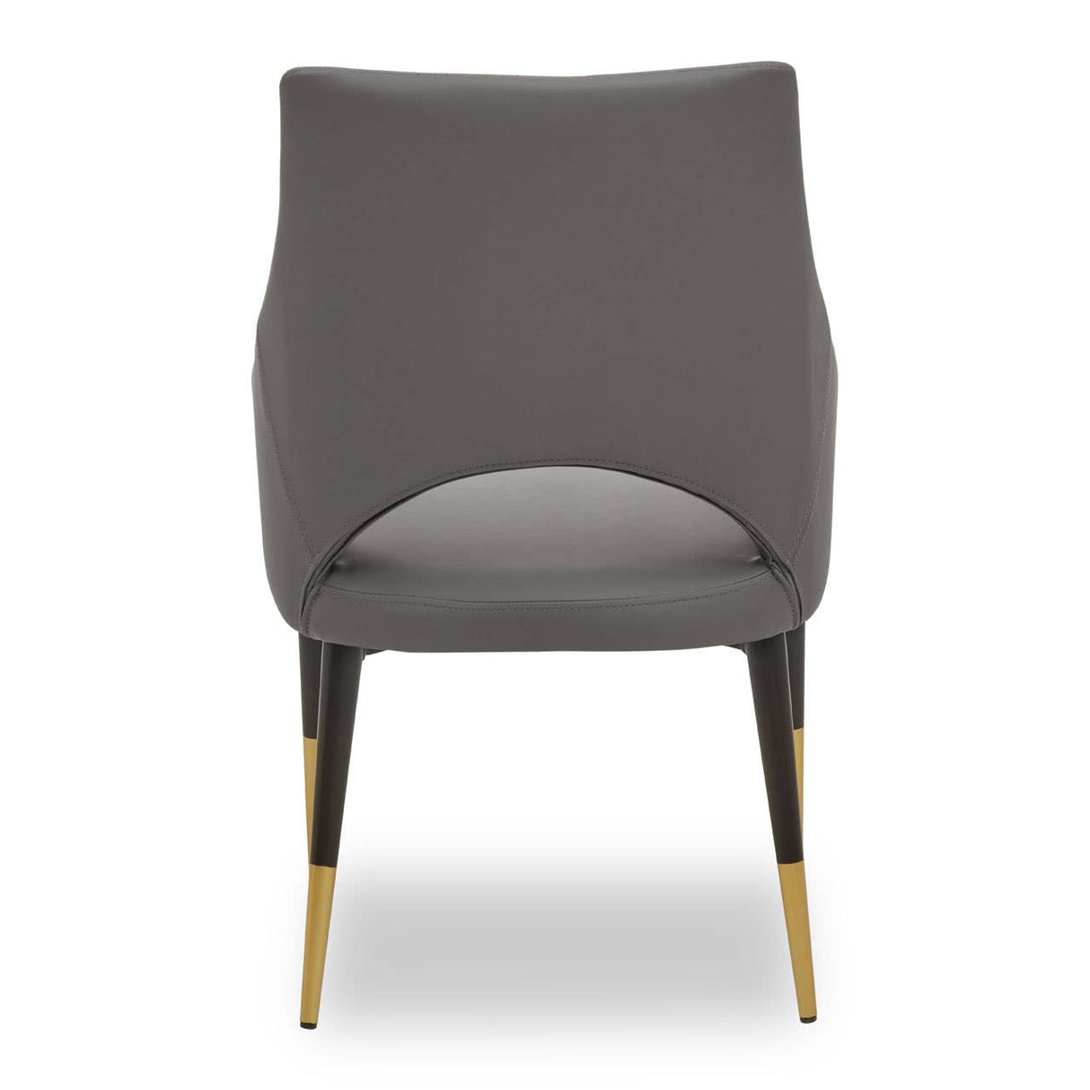 Gilden Grey Leather Effect Dining Chair