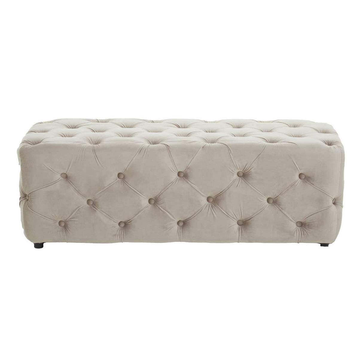 Alea Mink Velvet Bench