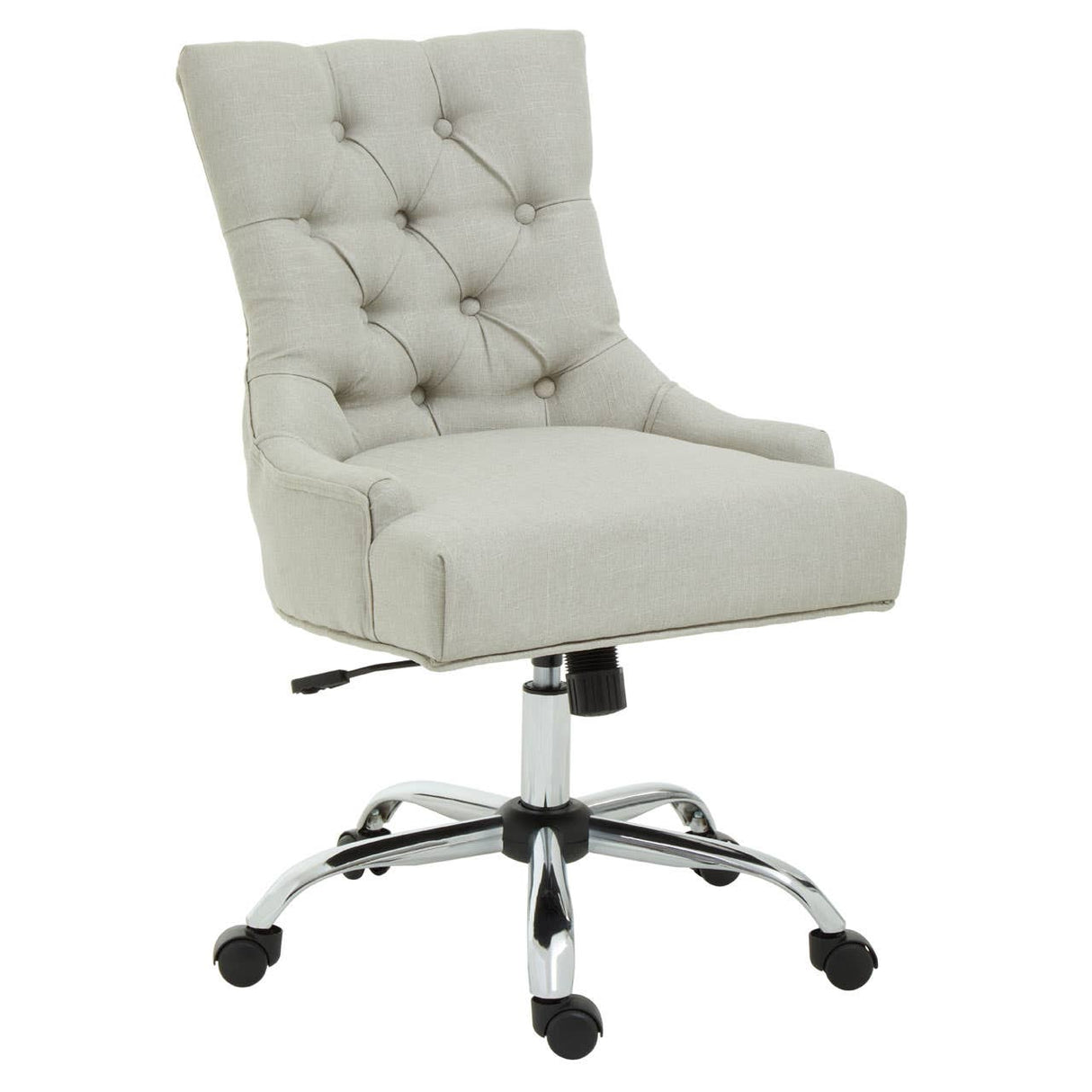Anita Natural Velvet Office Chair