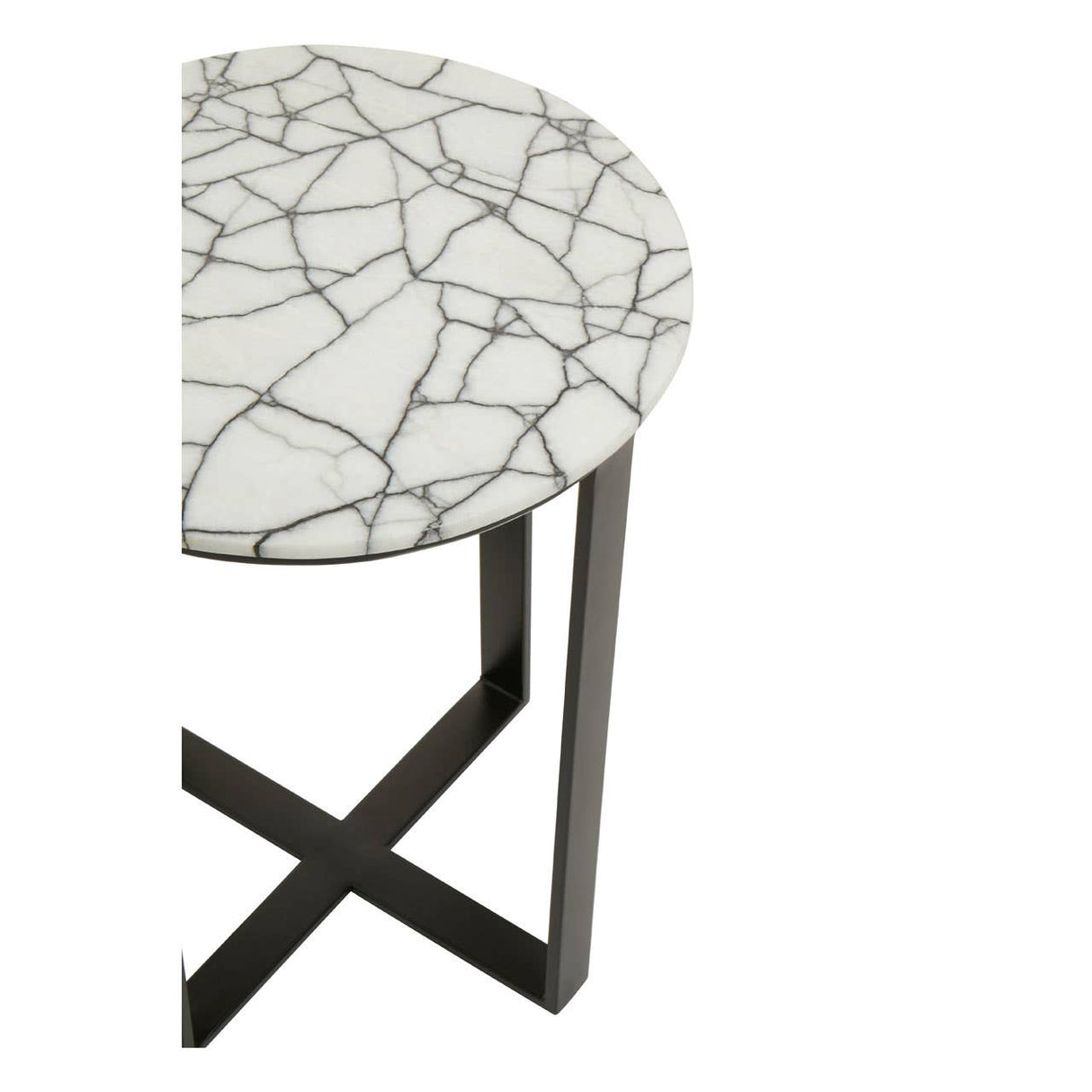 Marmara Marble Top Side Table
