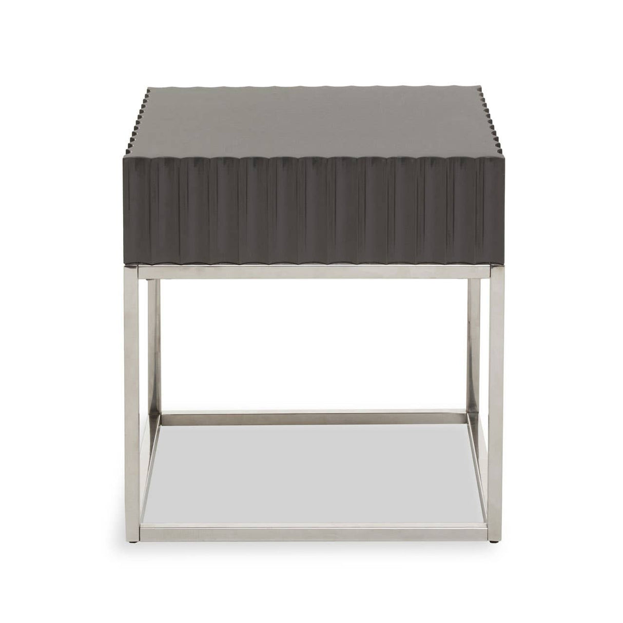 Genoa Grey Finish End Table