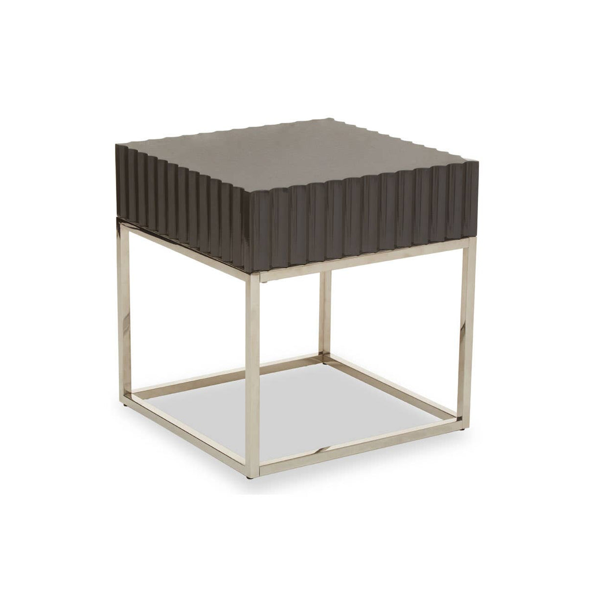 Genoa Grey Finish End Table