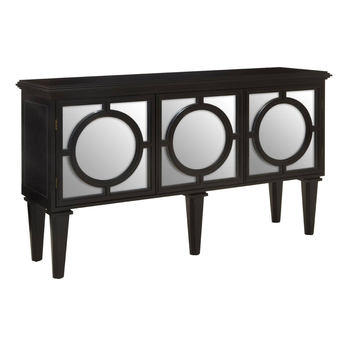 Telese Black Finish Sideboard
