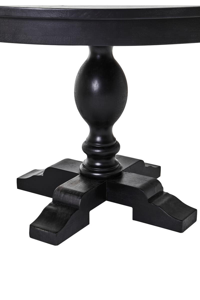 Lyon Oak Wood Round Table