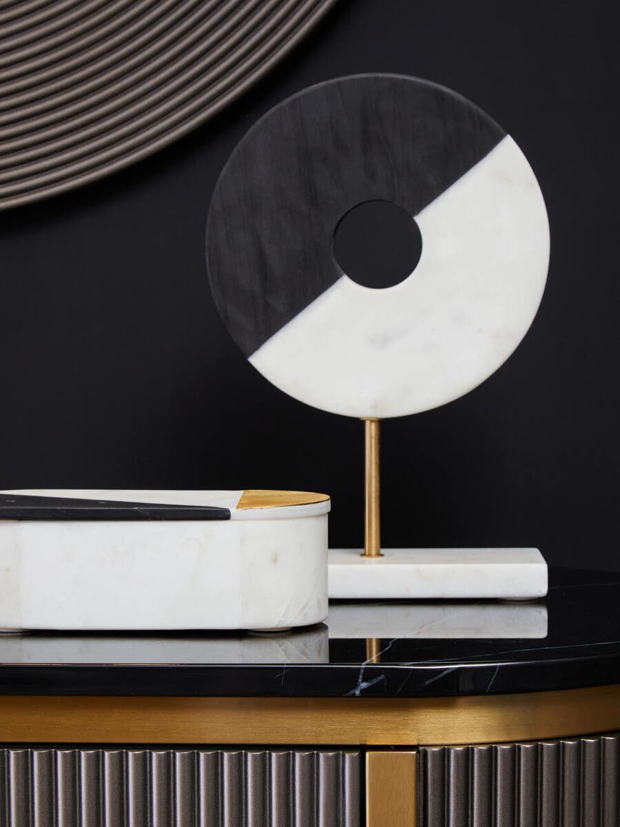 Dervio Marble Top Sideboard