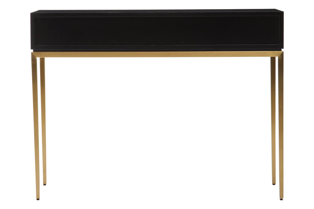 Deruta Grey Shagreen Console Table