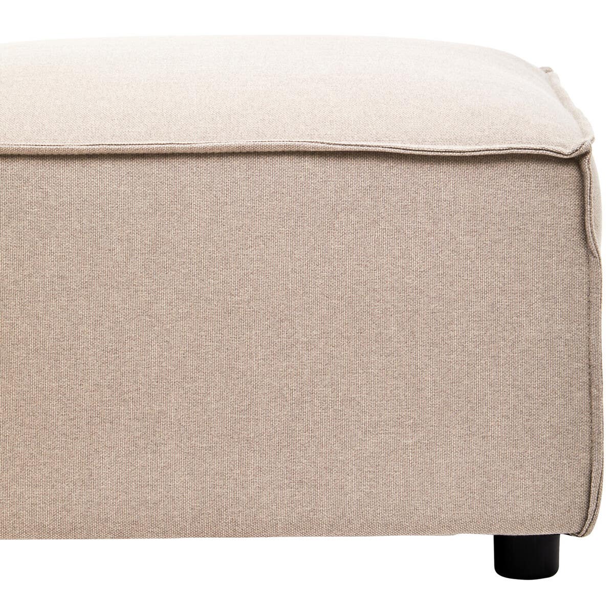 Toulouse Natural Fabric Sofa Ottoman
