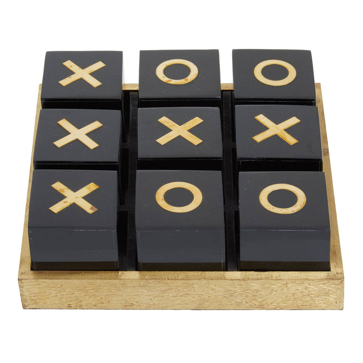 Churchill Games Black and Gold Noughts and Crosses