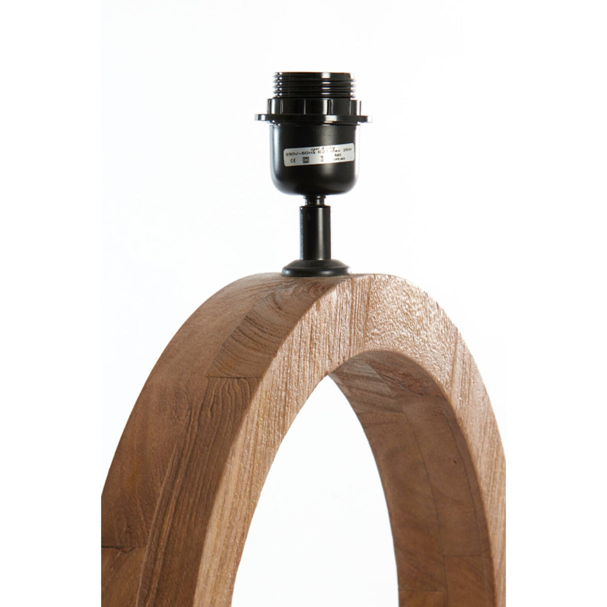 Tinar Wood Matt Brown Lamp Base 41x13x55 cm