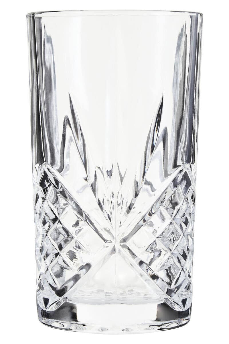 Beaufort Crystal 370ml Clear Hi Ball Glass