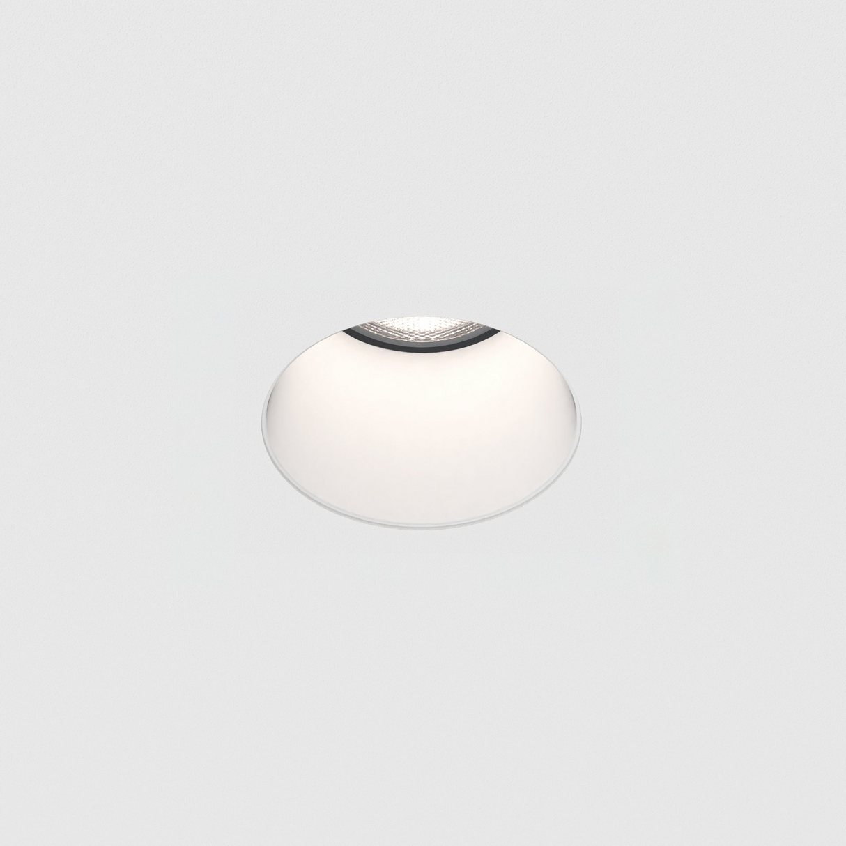 Matte White Void Round 55 Recessed Downlight