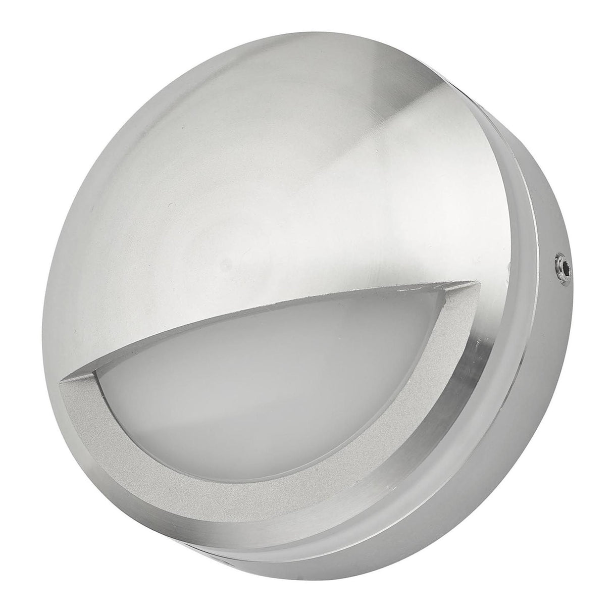 Akos Round Eyelid Outdoor Wall Light Aluminium IP65 LED