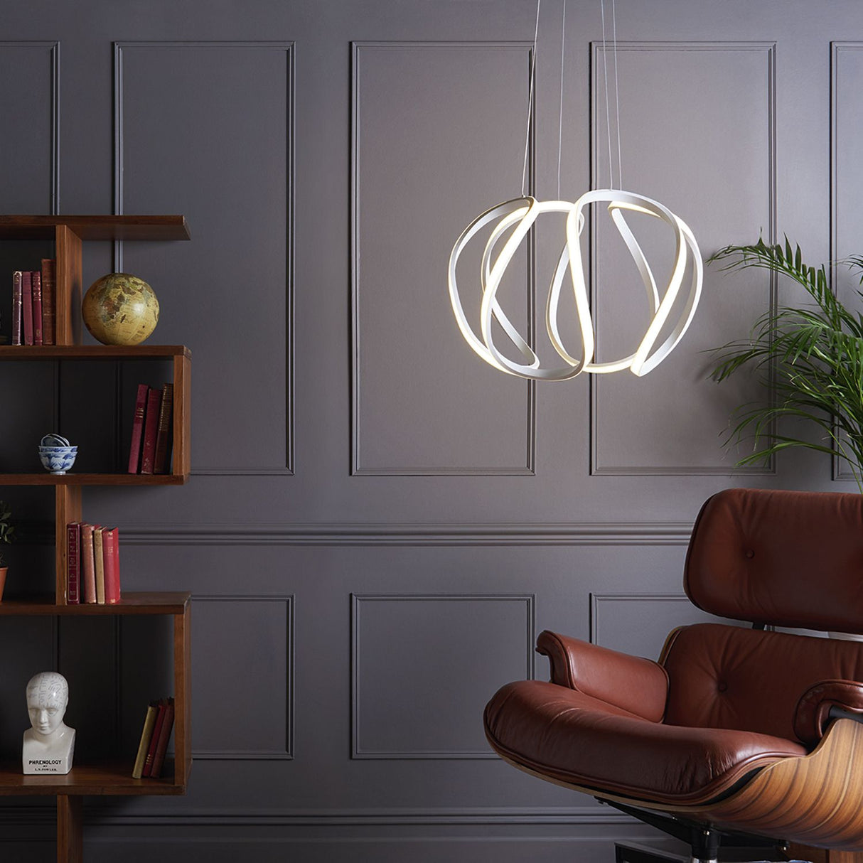 Alonsa Small Pendant White LED
