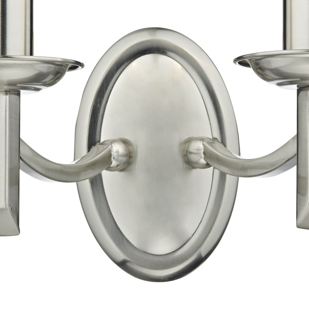 Ambassador 2 Light Wall Light Satin Chrome Bracket Only