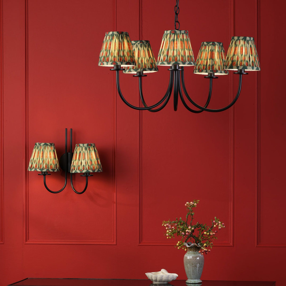 Becca 2 Light Wall Light Matt Black Bracket Only