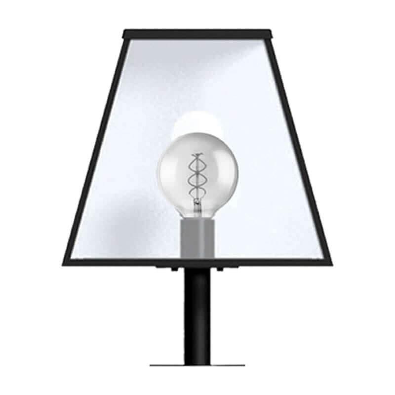 Contemporary pier light in galvanised steel 0.53m (BRP1)