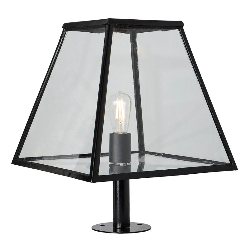 Contemporary pier light in galvanised steel 0.53m (BRP1)