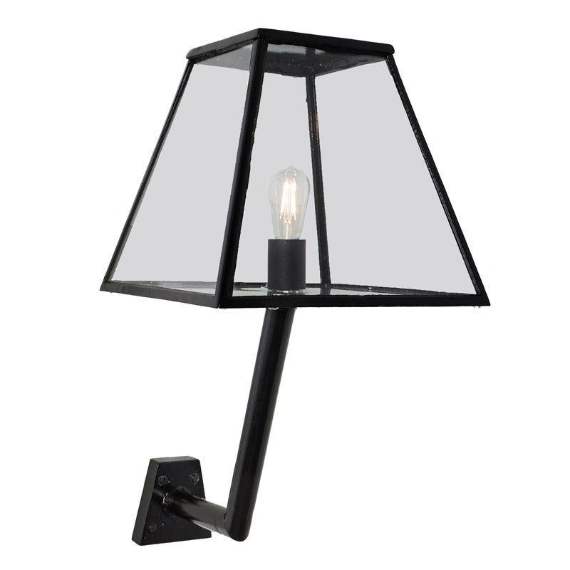 Contemporary wall light with angled bracket 0.78m (BRW1)