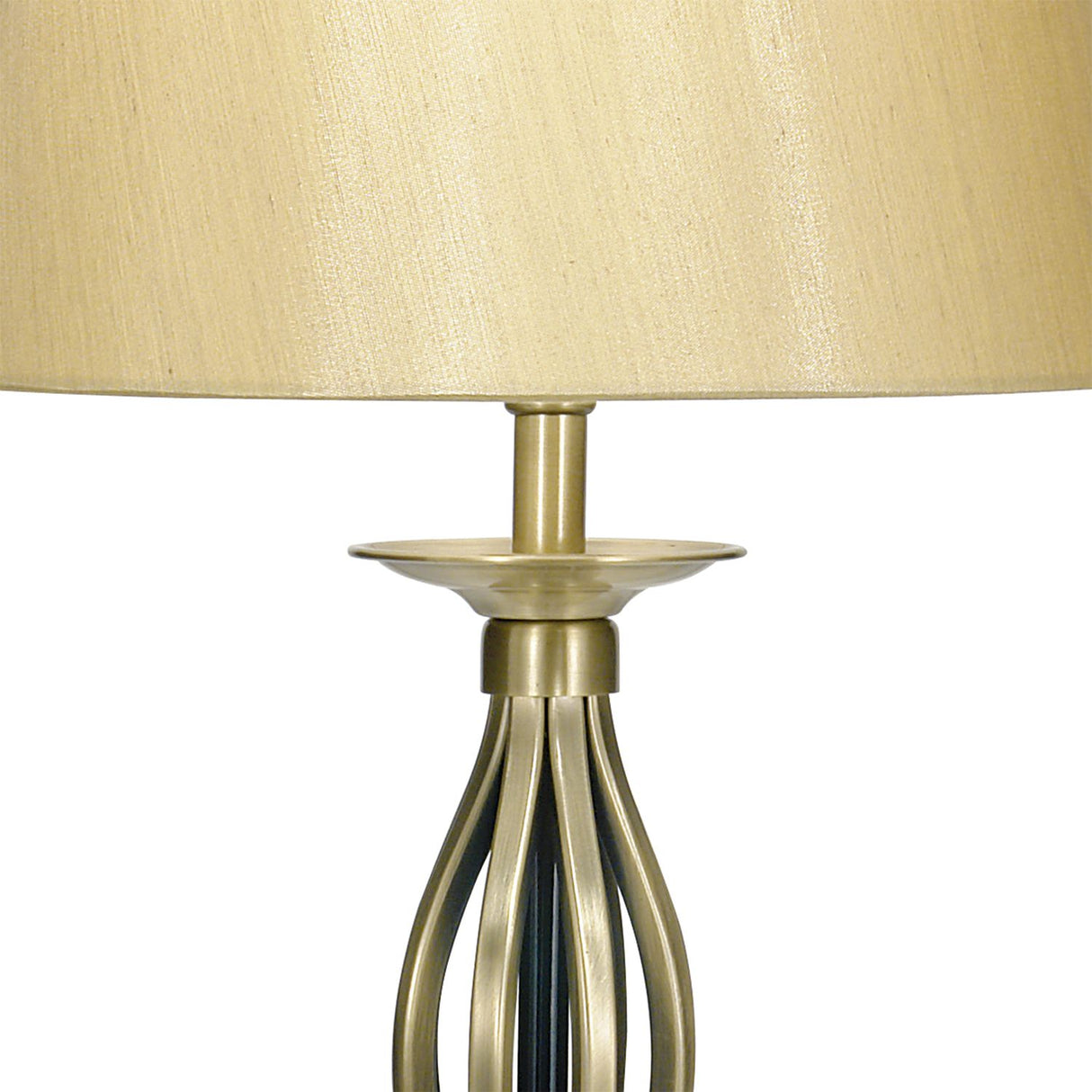 Bybliss Table Lamp Antique Brass With Shade (Multipack)