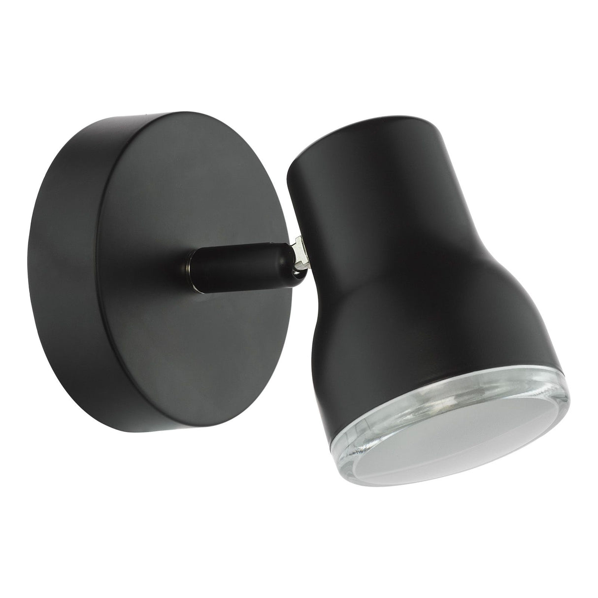 Clint Bathroom Wall Spotlight Matt Black IP44