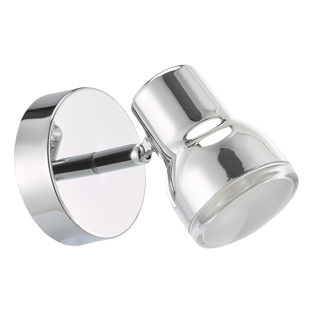 Clint Bathroom Wall Spotlight Polished Chrome IP44