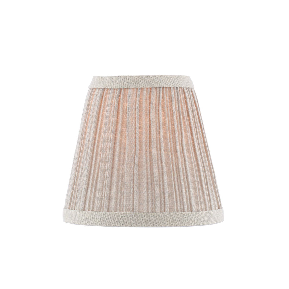 Didina Natural Linen Tapered Drum Shade 15cm 15cm