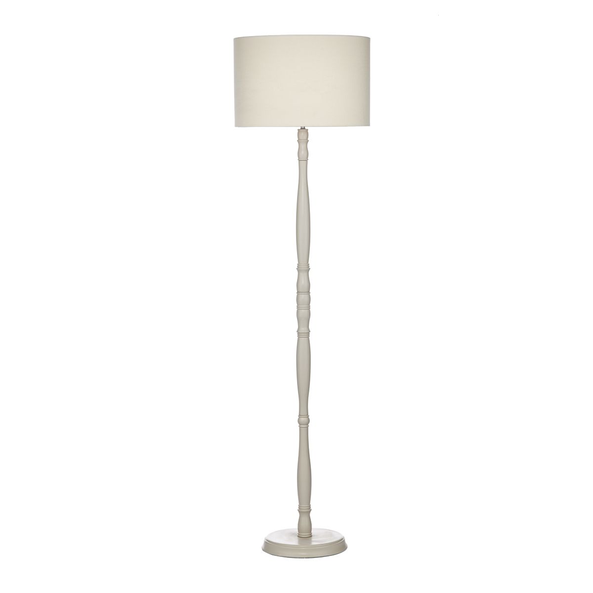 Dunlop Floor Lamp Cream With Shade