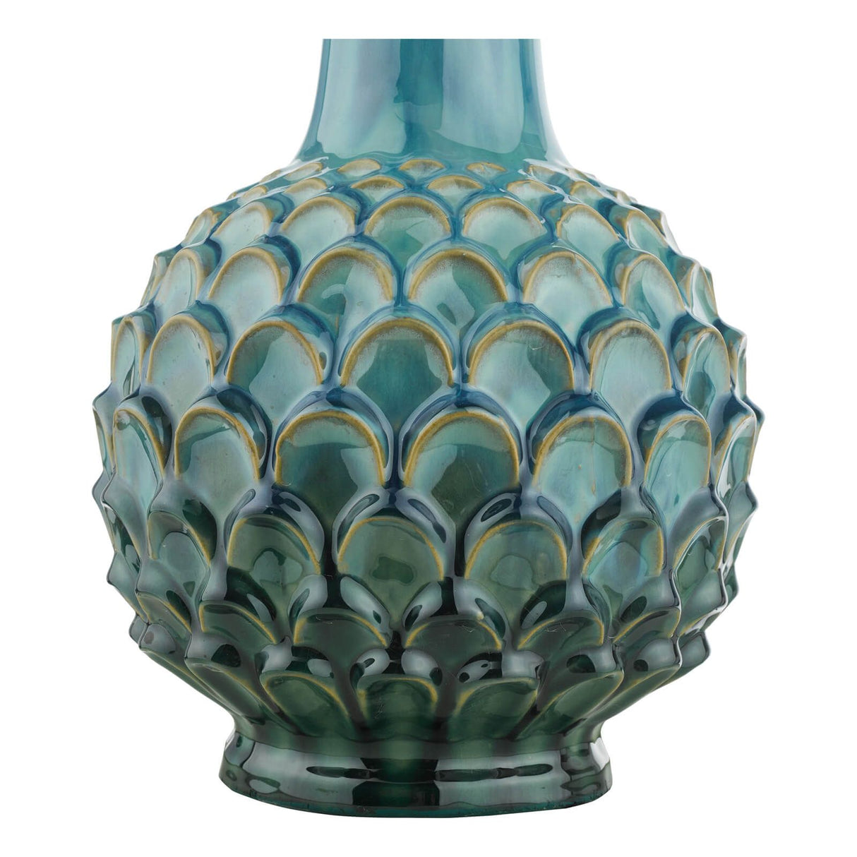 Edlyn Table Lamp Blue With Shade