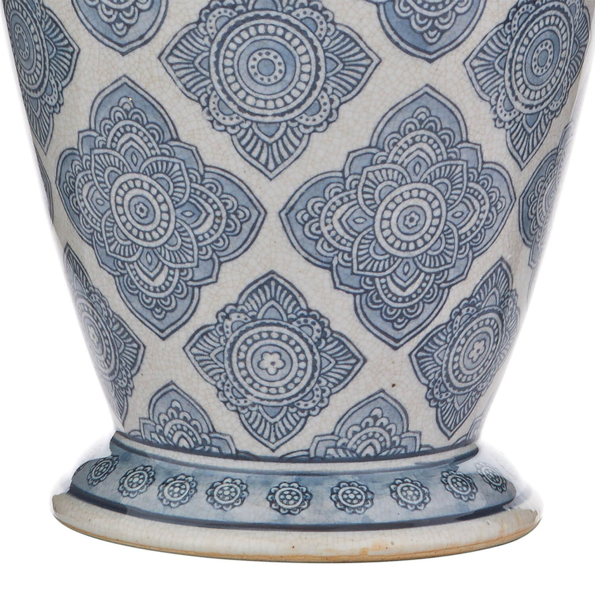 Ely Table Lamp Blue With Shade