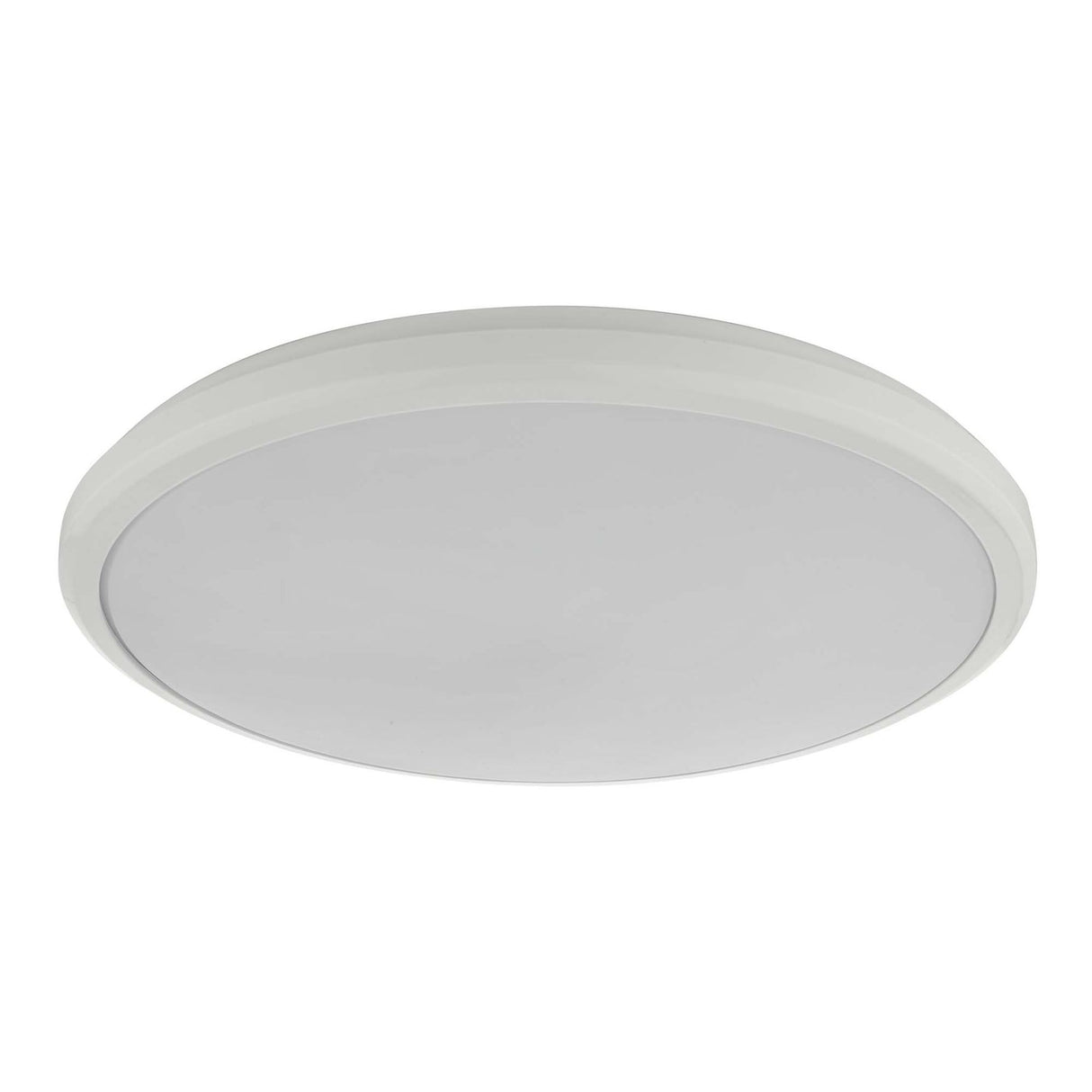 Emmett Bathroom Flush White Acrylic IP44 LED