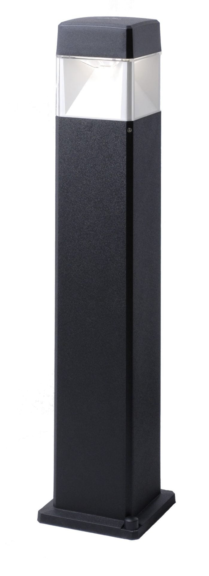Elisa 800 10W GX53 LED CCT, Bollard, Grey/Clear