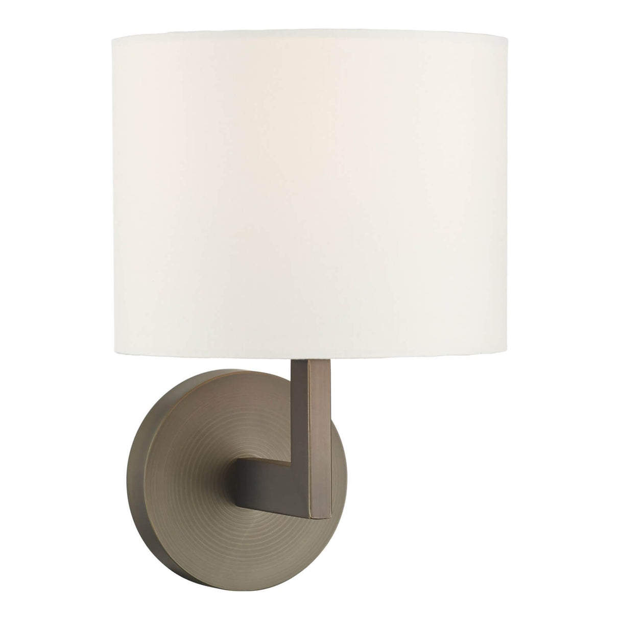 Ferrara Wall Light Brushed Bronze With Shade