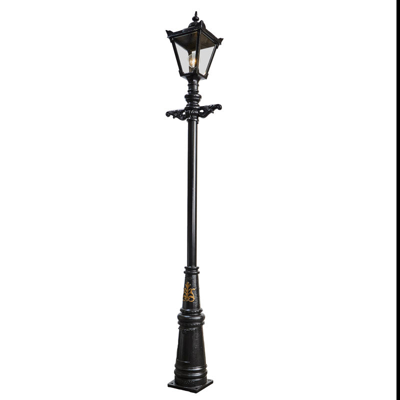 Victorian cast iron lamp post 3.31m (H003)