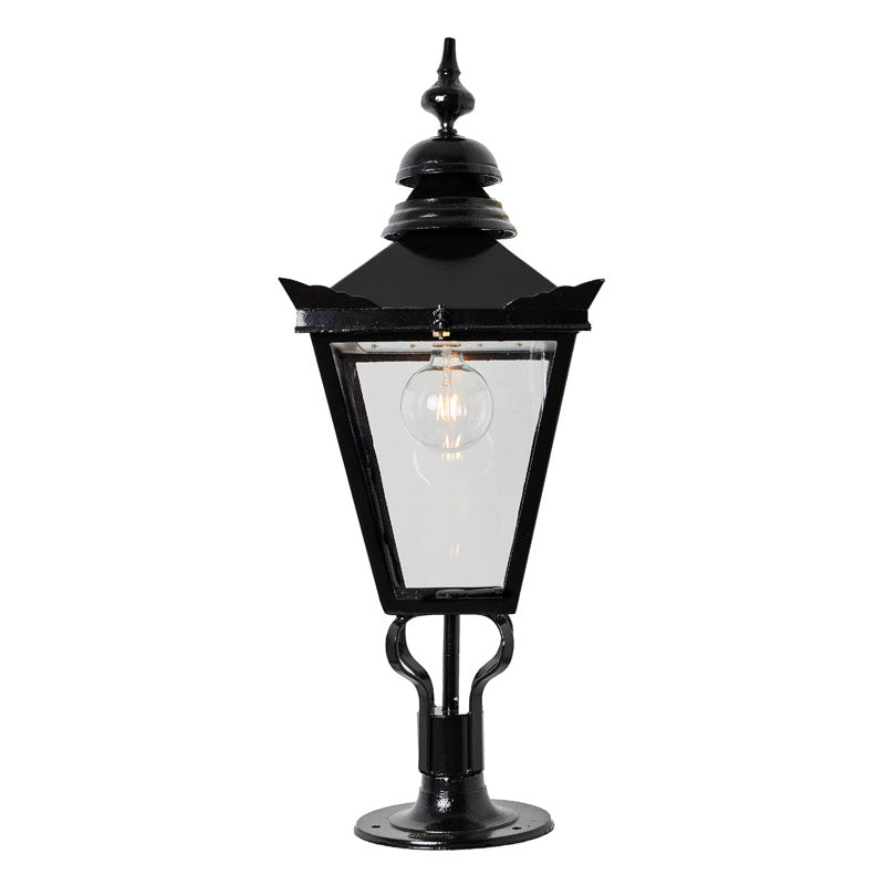 Victorian pier light for flat pier caps 1m (H050)